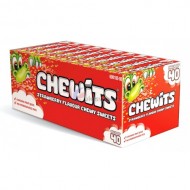 Chewits Strawberry Flavour Chewy Sweets pack of 40